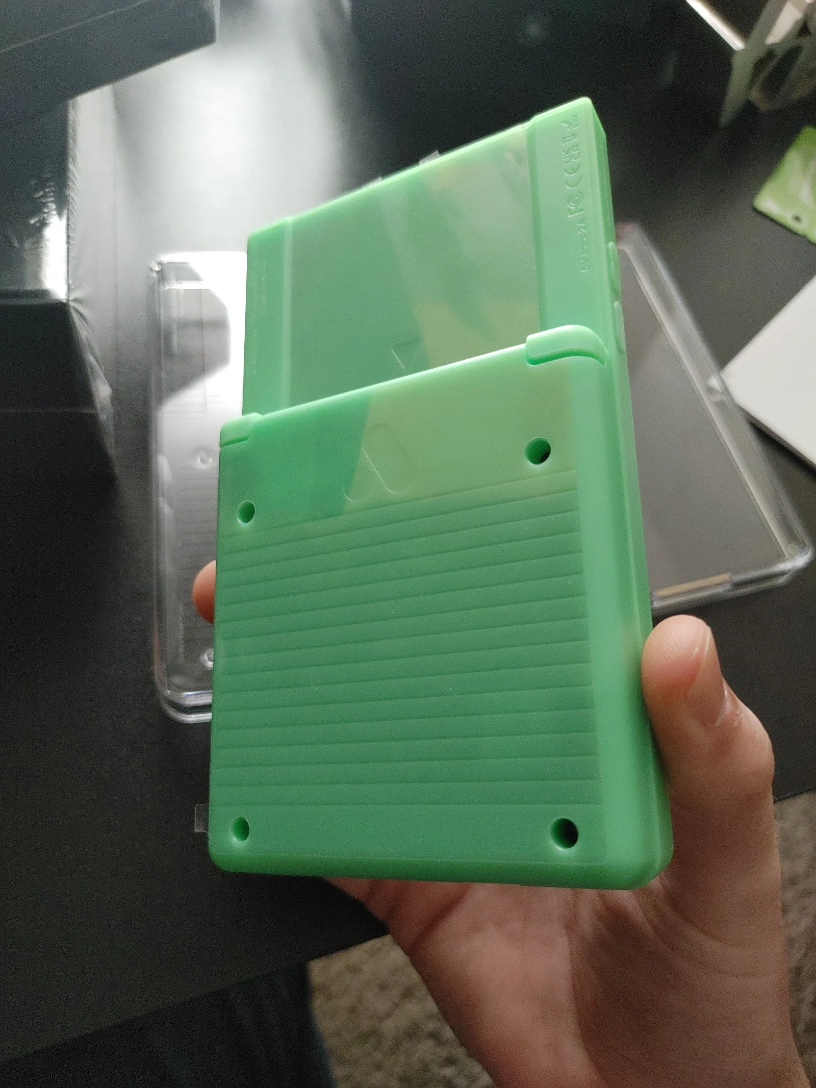 analogue pocket limited edition glow bundle