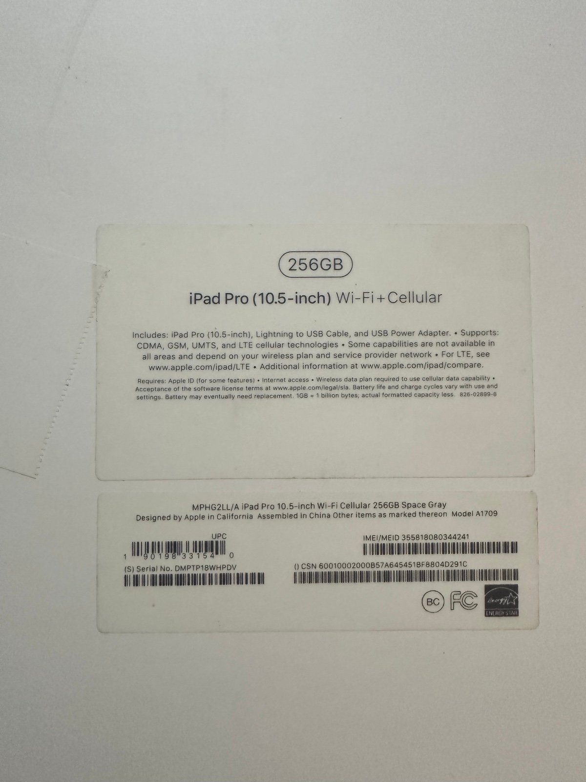 Apple iPad Pro 2nd Generation 7T22