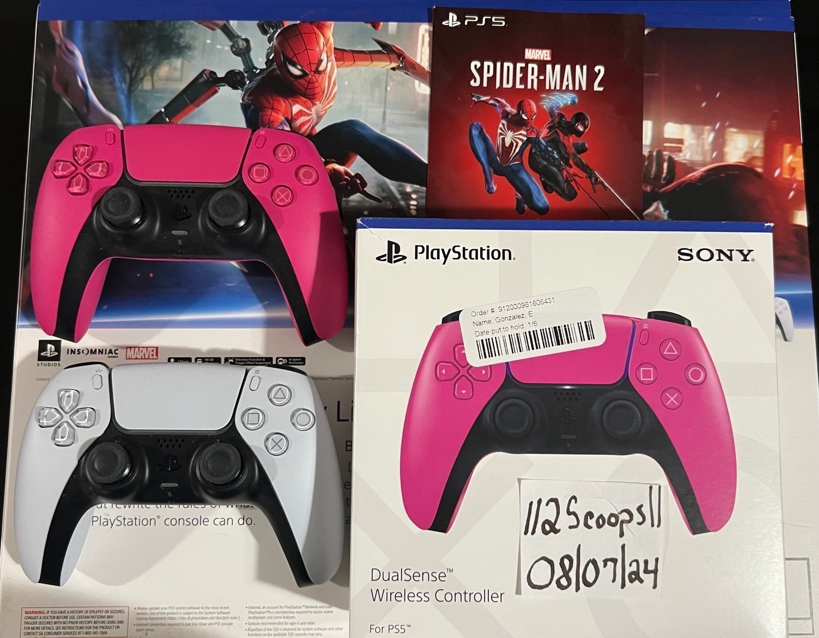 Sony PlayStation 5 Slim Console Disc Edition Marvel's Spider-Man 2 Bundle Extra 5J93