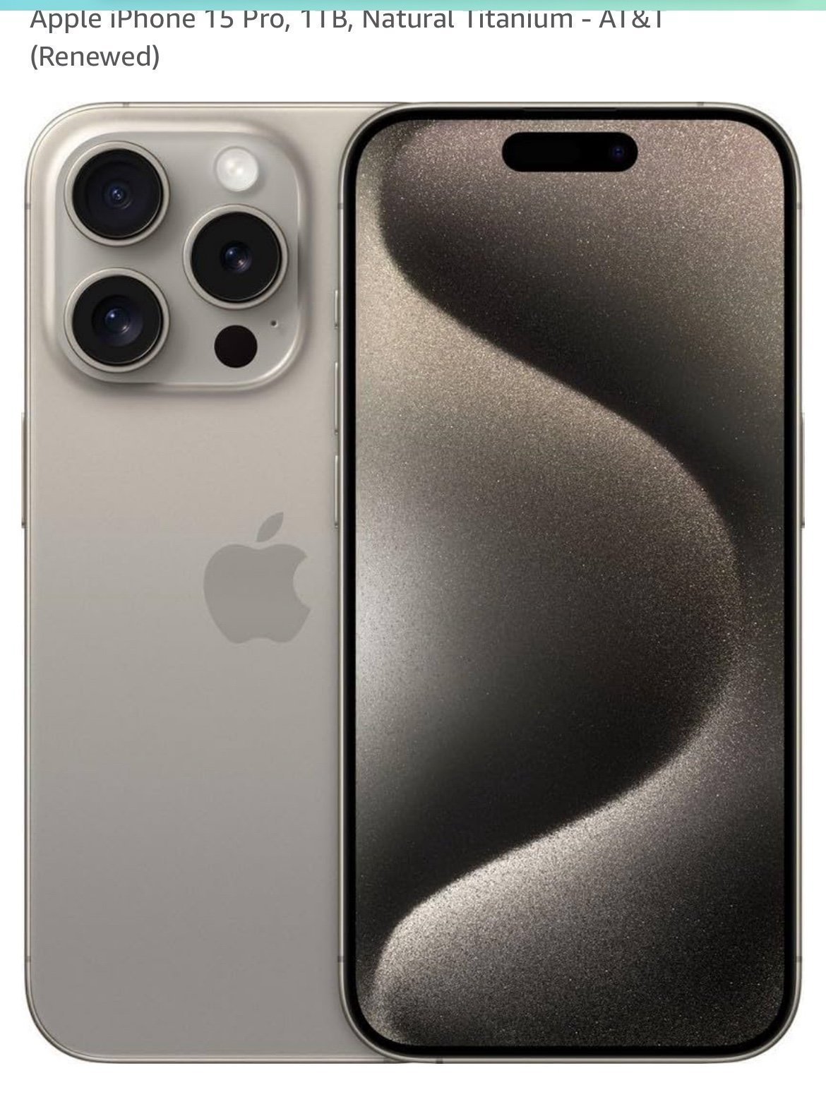 iPhone 15 Pro 1TB AT&T 7X37