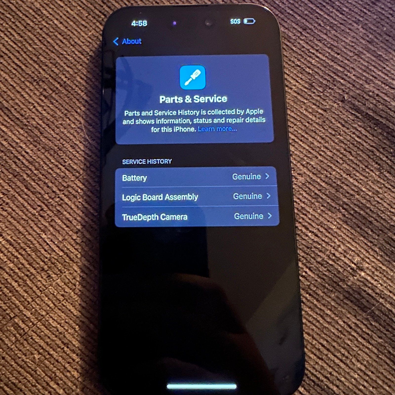 iPhone 14 Pro Unlocked 128 GB 6U12