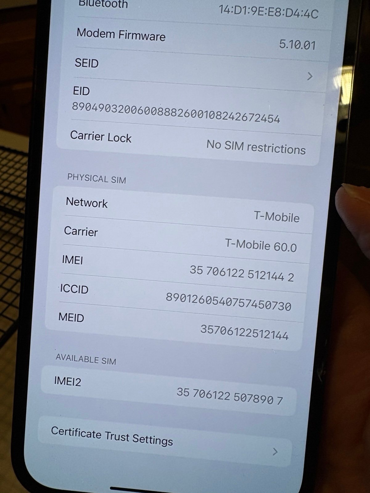 iPhone 12 Pro Max 6B61