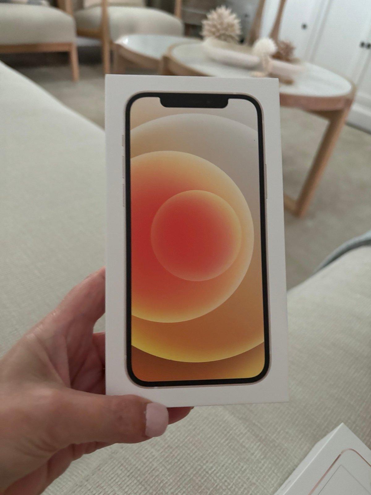 Apple iPhone 12 256 GB white like new in box 3A25