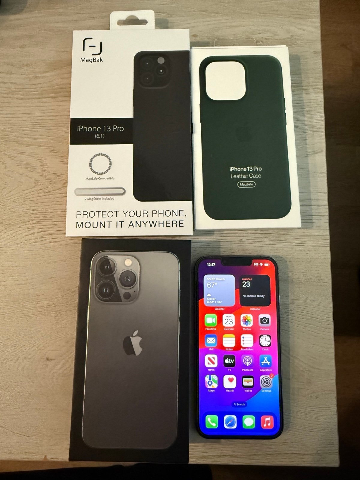 Unlocked Apple iPhone 13 Pro 512GB in Graphite 7X27