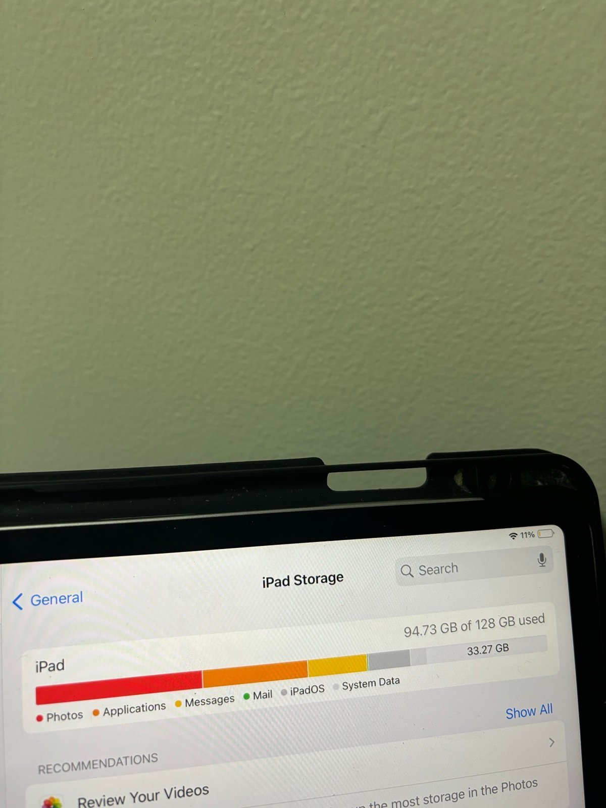 Apple iPad 11-inch IPad Pro WiFi 128GB 5J29