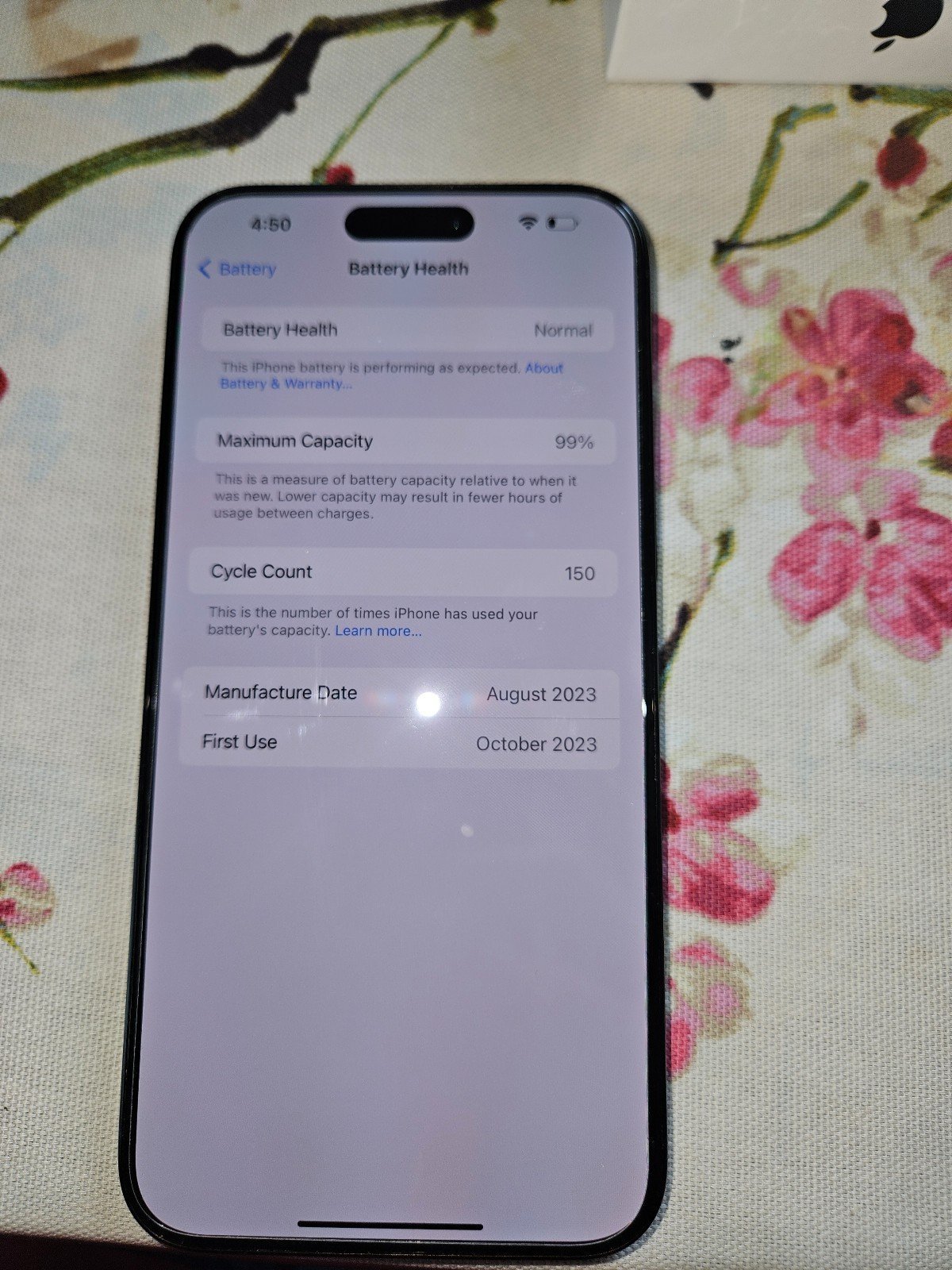 Iphone 15 pro max phone unlocked 3R31