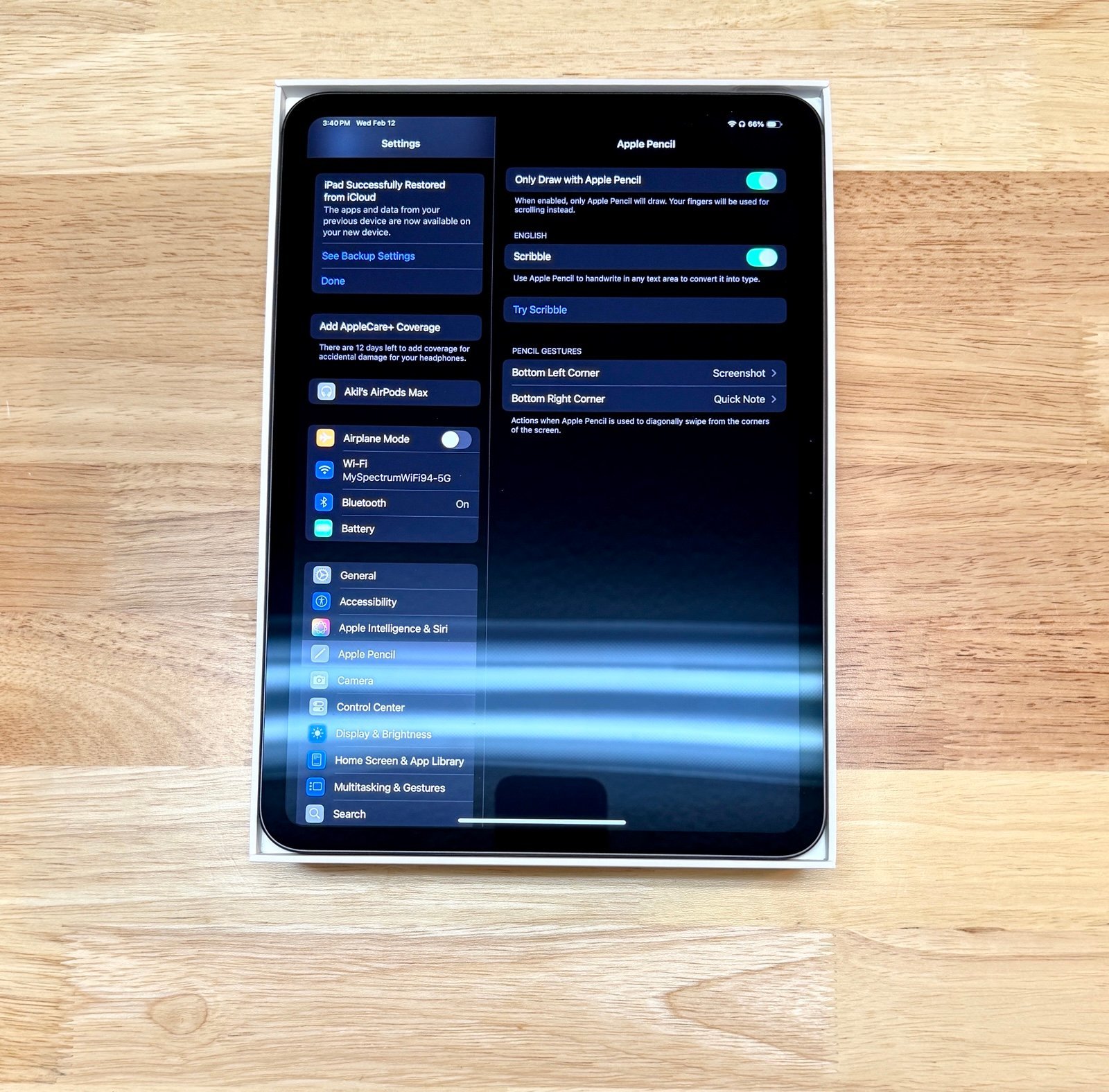 iPad Pro 11” M4 (512GB) (Black) 8V68