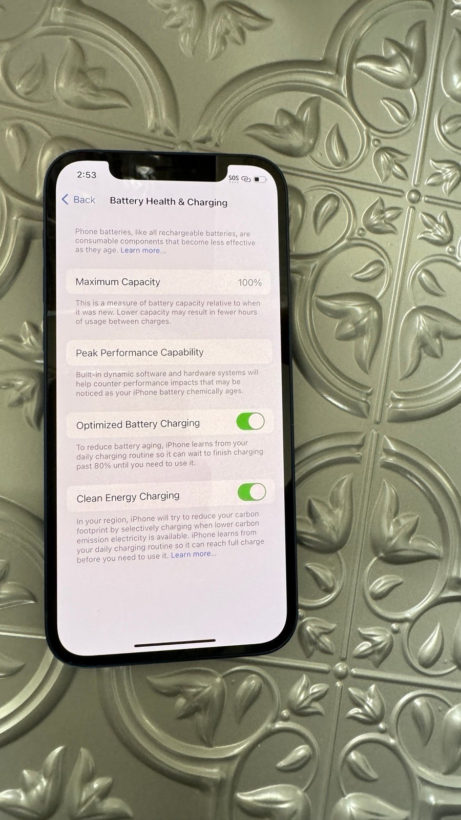 Apple iPhone 12 64 GB in Blue for T-Mobile 6B11