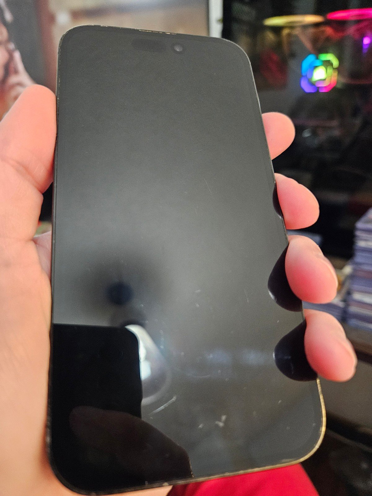 Apple iPhone 14 Pro 128 GB in Space Black for Unlocked 83% Battery 3S96