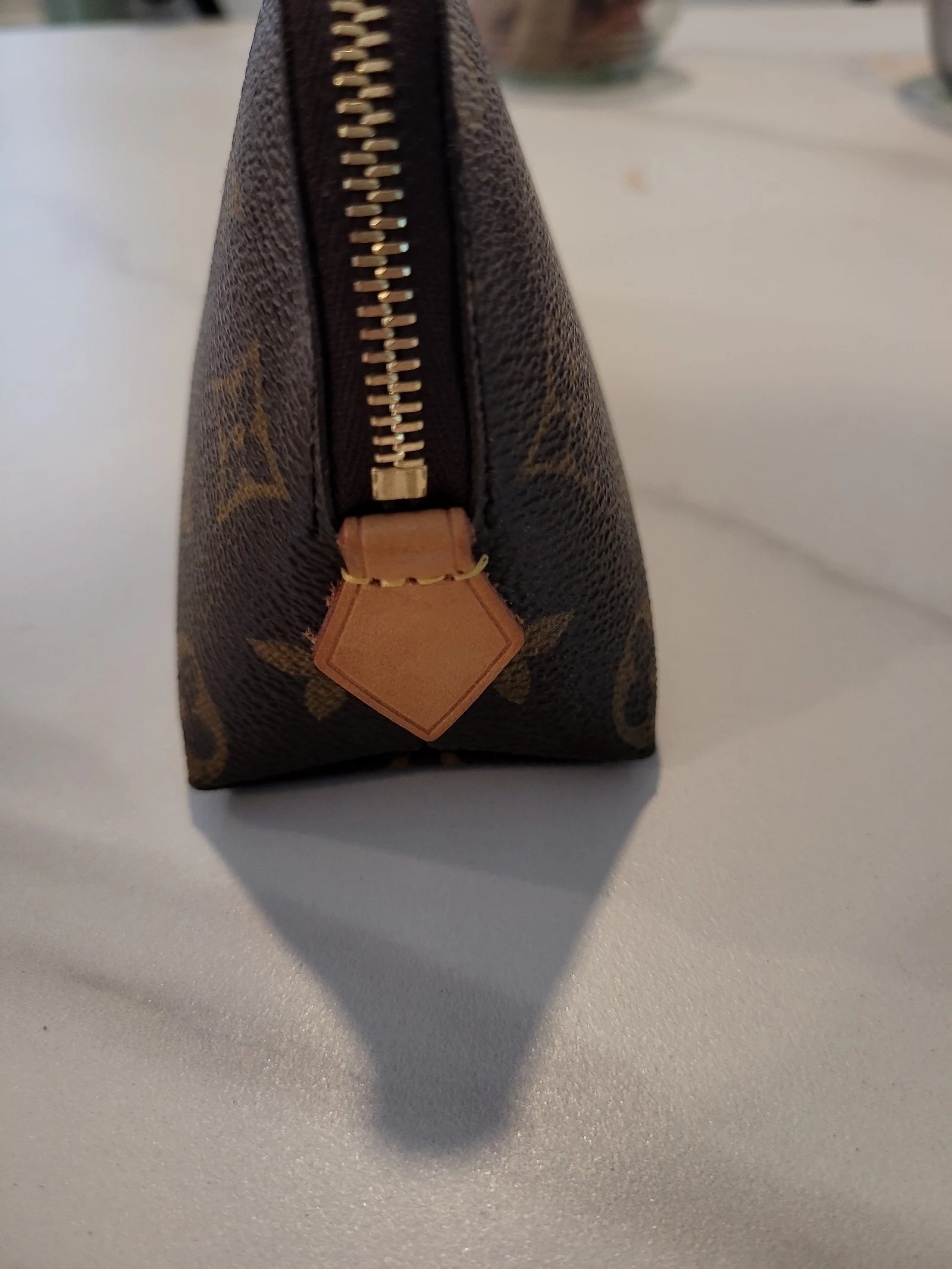 Louis Vuitton authentic cosmetic pouch FIRM