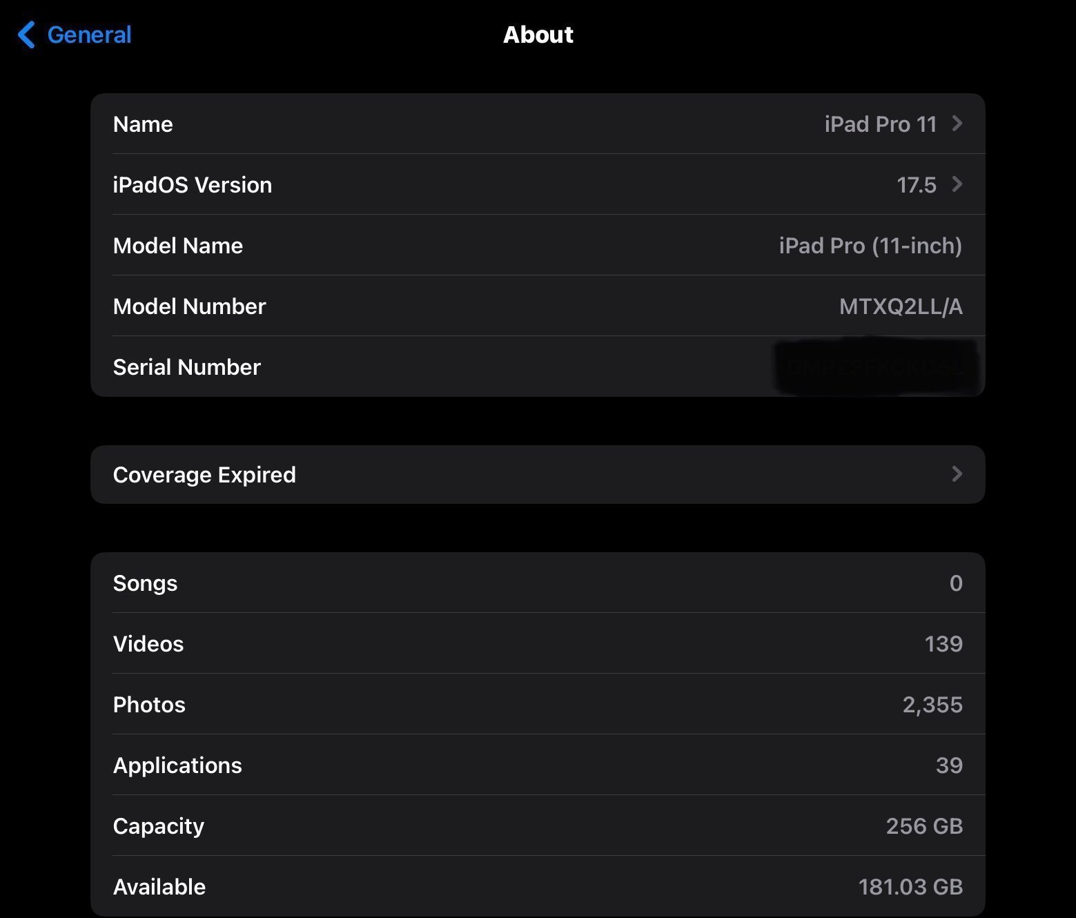 iPad Pro 11 inch 1st Gen 256GB With Apple Pencil 2nd Gen 5U96