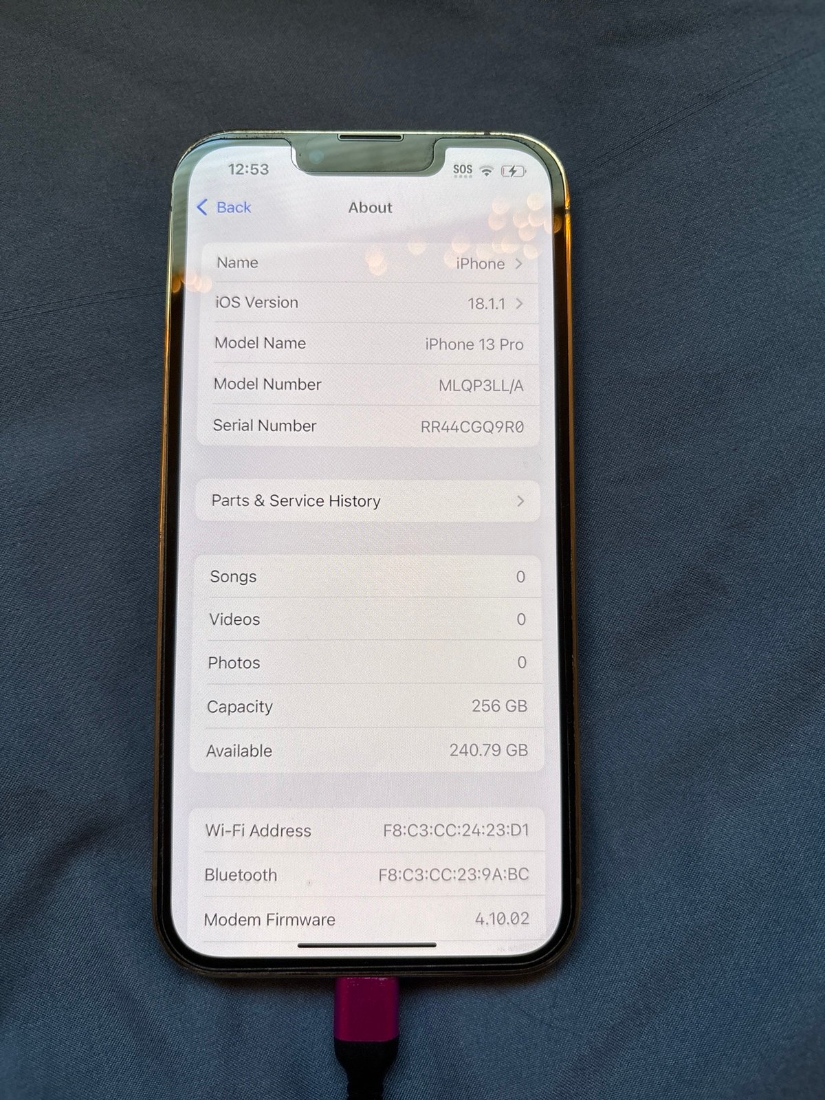 Used Apple iPhone 13 Pro 256GB (AT&T) 9C67