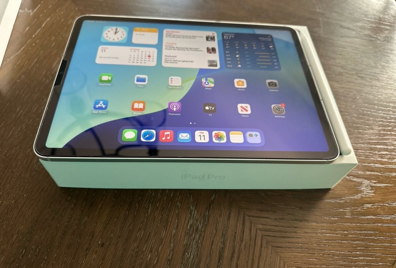 iPad Pro 11 inch M2 4th Generation 256gb WiFi Silver 3S51