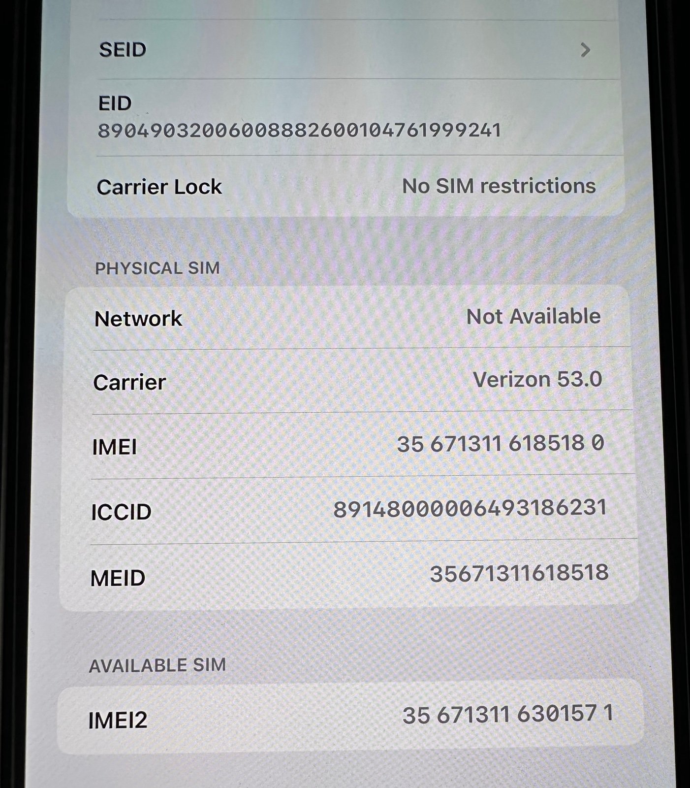 Apple iPhone 12 Pro Max 256 GB 1H73