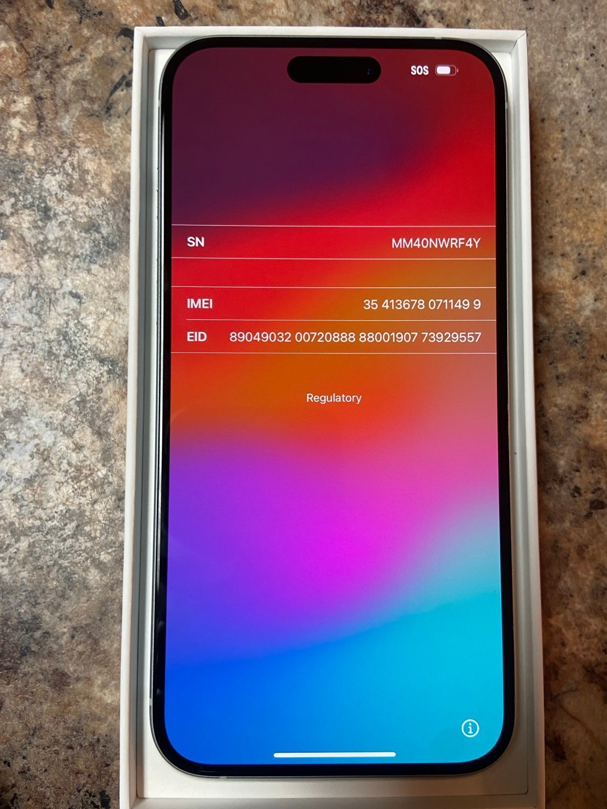 Blue iPhone 15 Plus Verizon 1K61