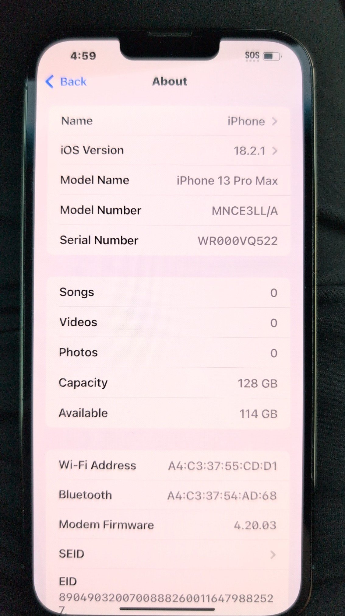 Apple iPhone 13 Pro max unlocked! 8V82