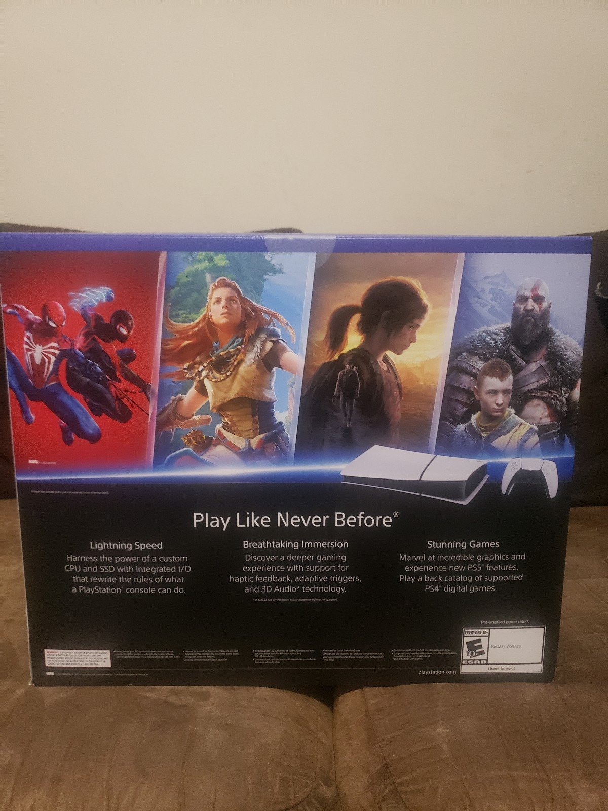 Sony PlayStation 5 PS5 Slim Console Digital Edition White 1TB Brand New Sealed 2E18