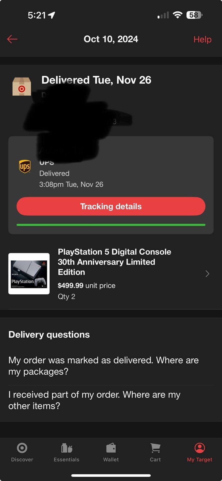 PlayStation 5 30th anniversary - on hand 8Y89