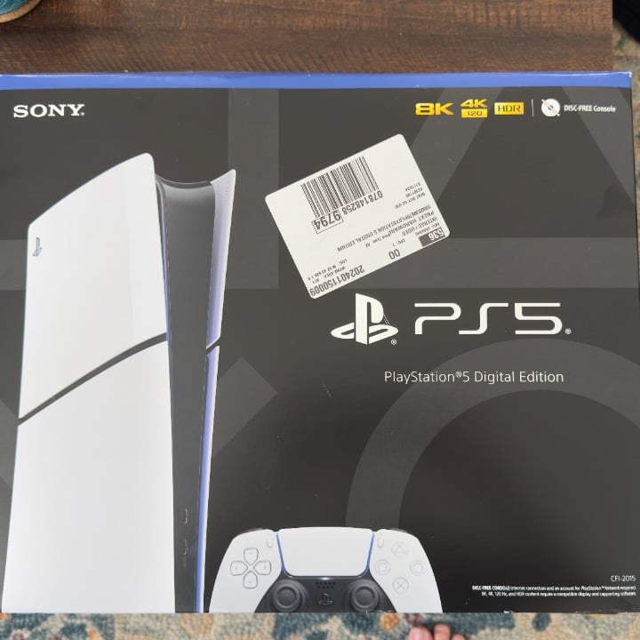 SONY PlayStation 5 Digital Edition Console ( Model CFI-1015B ) 9Z67