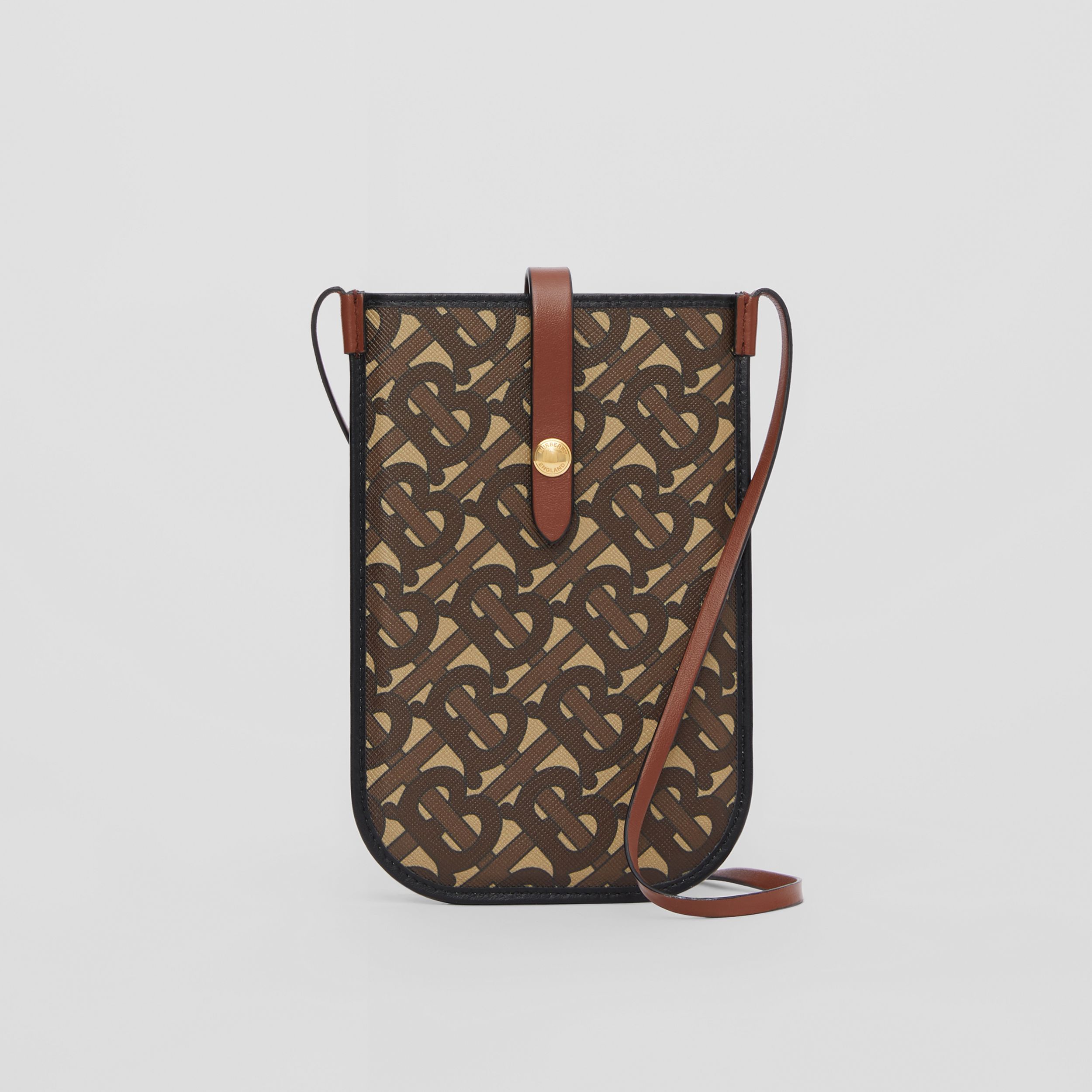 Monogram E-canvas Anne Phone Case with Strap