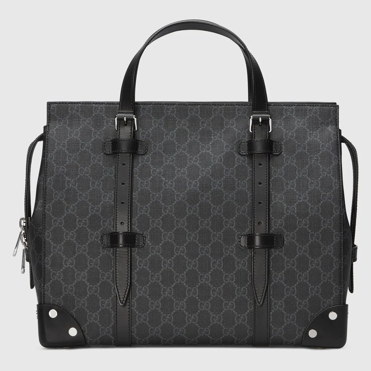 GG tote bag with leather details