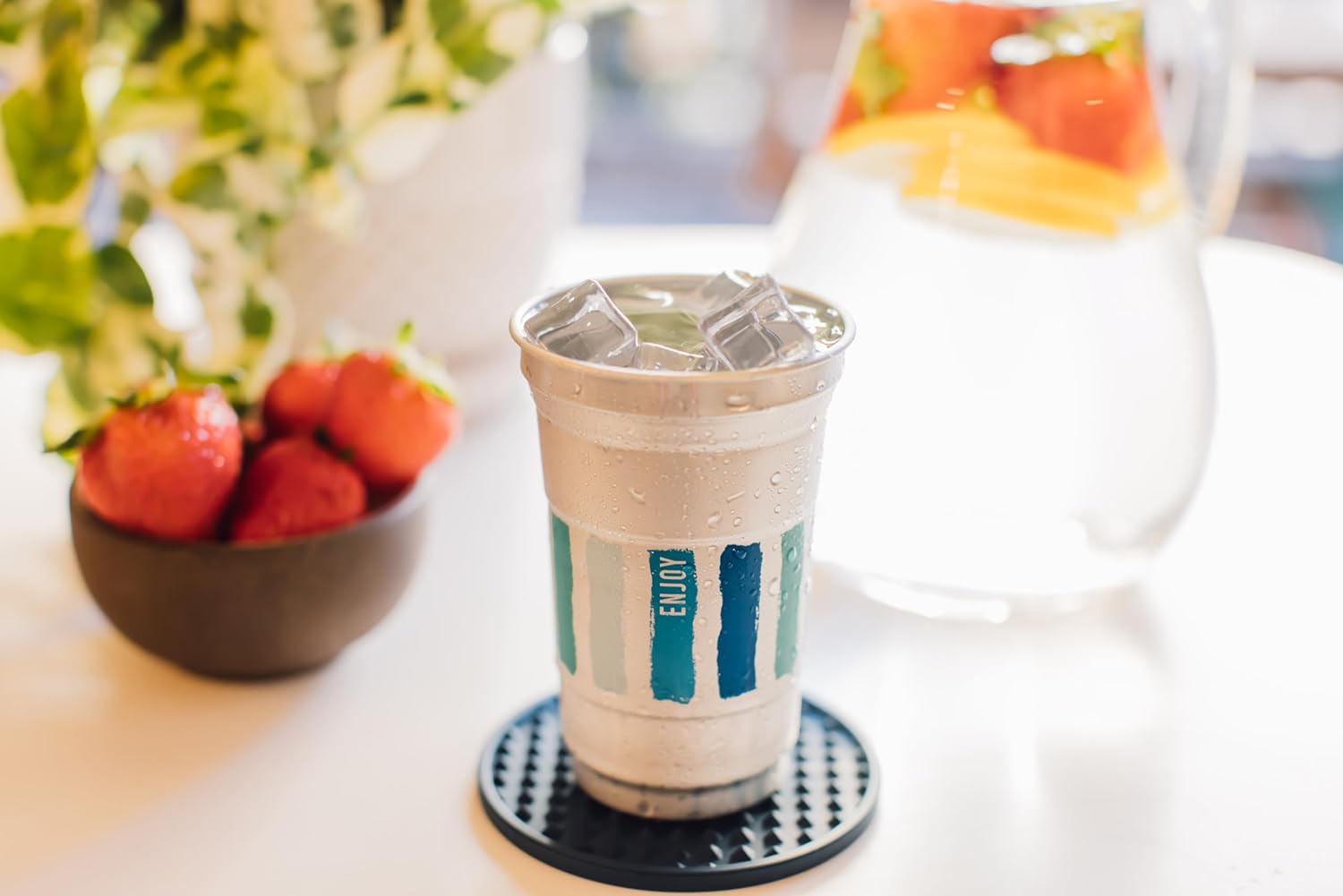 Ball Aluminum Cup Recyclable Party Cups, 20 oz. Cup, 30 Cups Per Pack