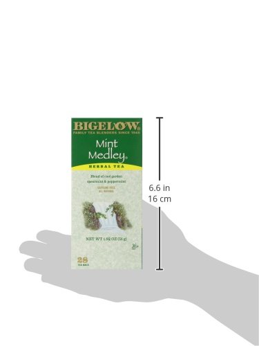 Bigelow Tea Lemon Ginger plus Probiotics Herbal Tea, Caffeine Free Tea with Lemon and Ginger, 18 Count Box (Pack of 6), 108 Total Tea Bags