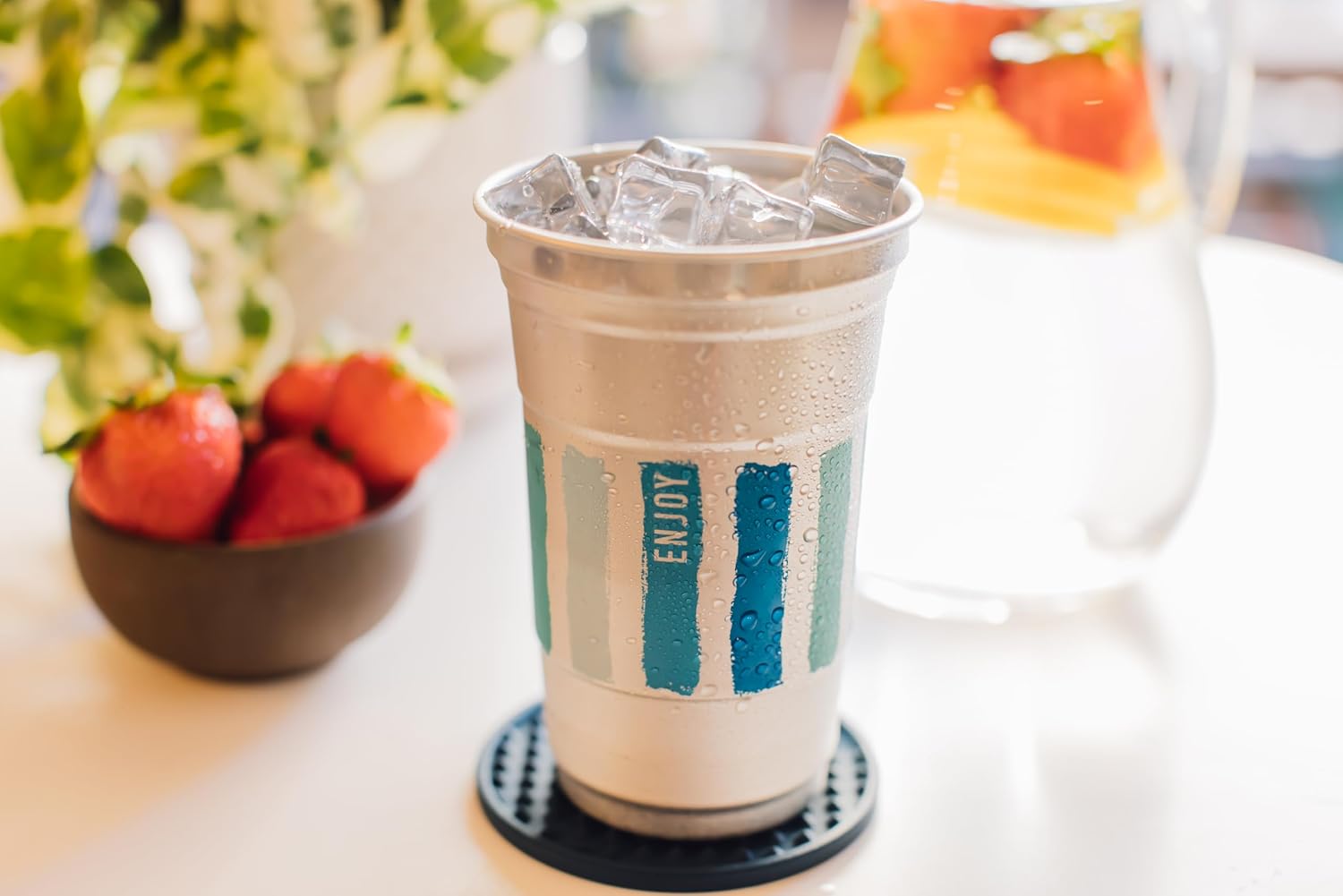 Ball Aluminum Cup Recyclable Party Cups, 20 oz. Cup, 30 Cups Per Pack