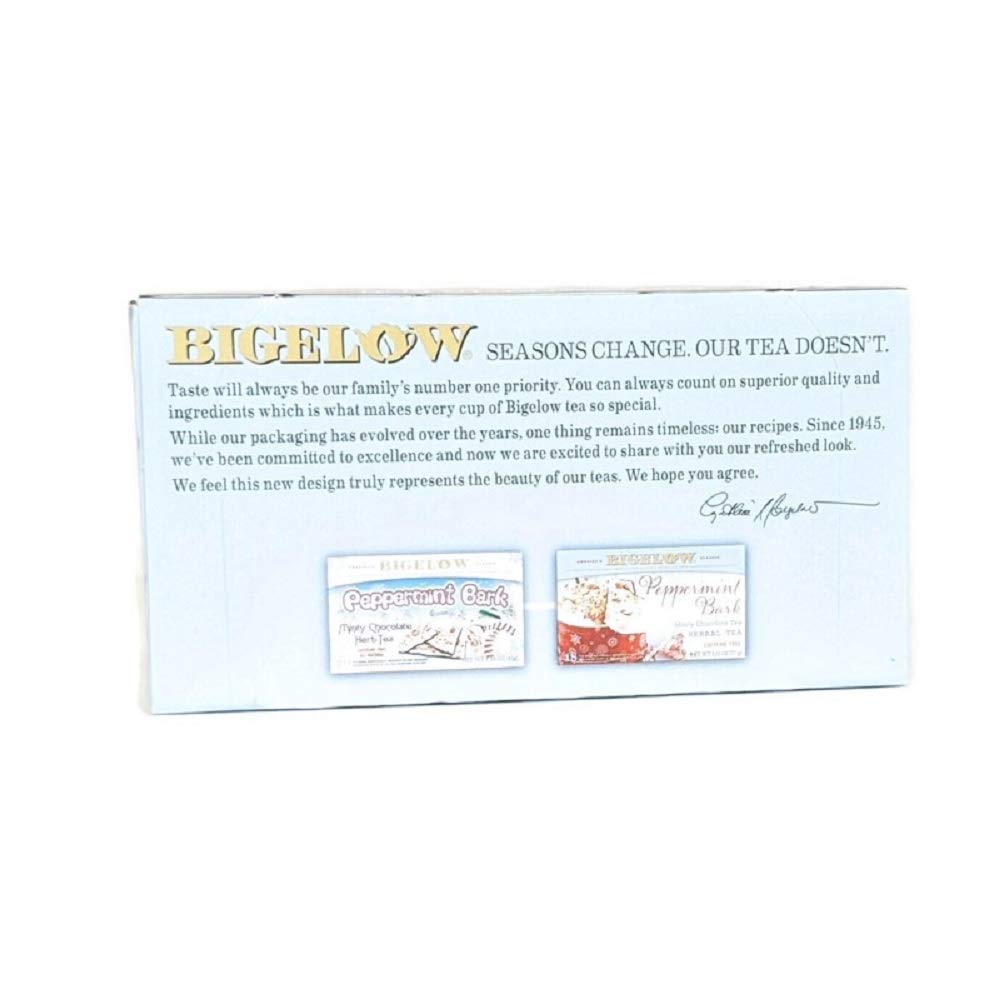 Bigelow Tea Lemon Ginger plus Probiotics Herbal Tea, Caffeine Free Tea with Lemon and Ginger, 18 Count Box (Pack of 6), 108 Total Tea Bags