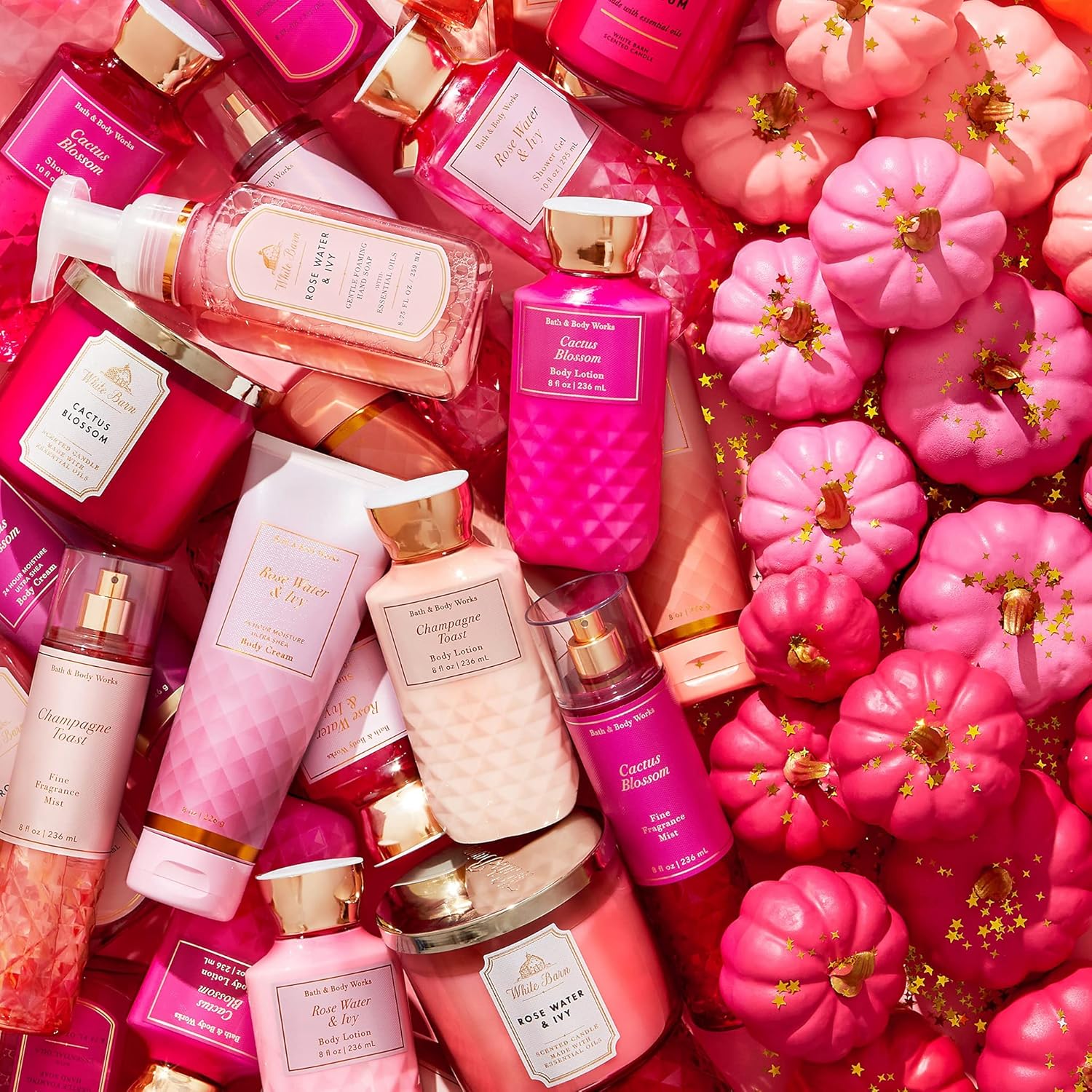 Bath and Body Works FRESH AND BRIGHT Hand Soaps - Set of 5 Gentle Foaming Soaps