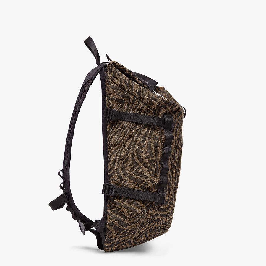 FERRINO BACKPACK Backpack in brown FF Vertigo fabric