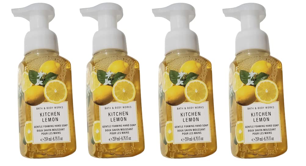 Bath and Body Works FRESH AND BRIGHT Hand Soaps - Set of 5 Gentle Foaming Soaps
