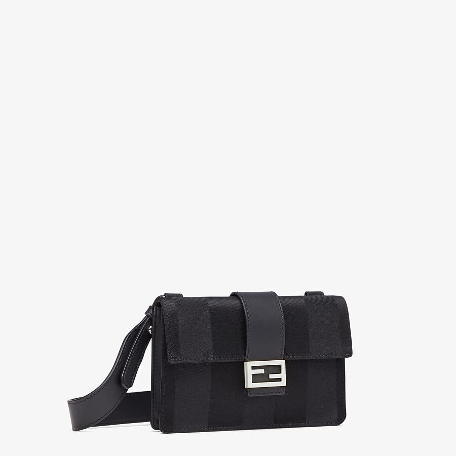 BAGUETTE POUCH Black nylon bag