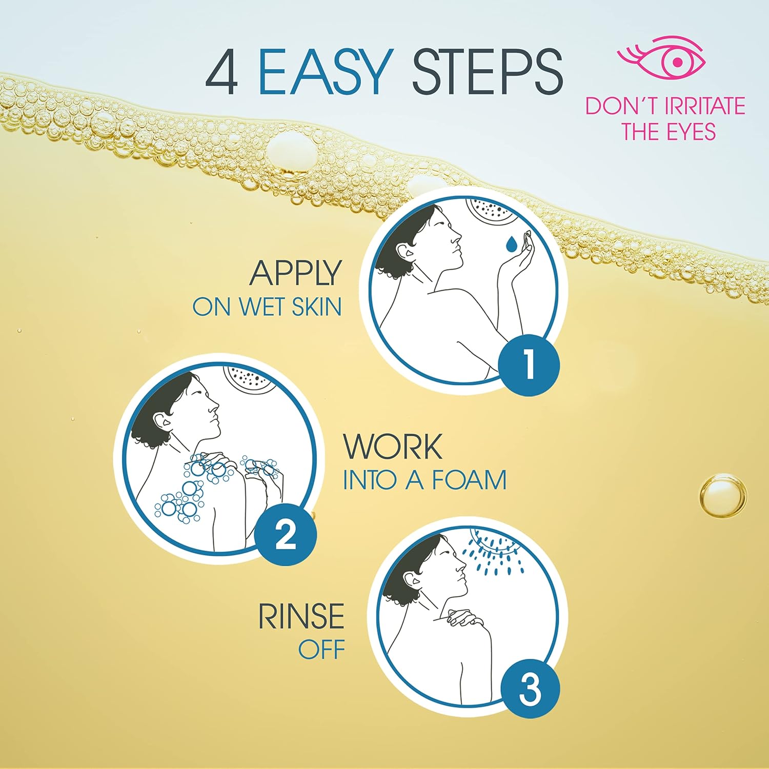 Bioderma Atoderm Shower Oil, Cleansing Oil For Face & Body, Nourishing Cleansing Oil