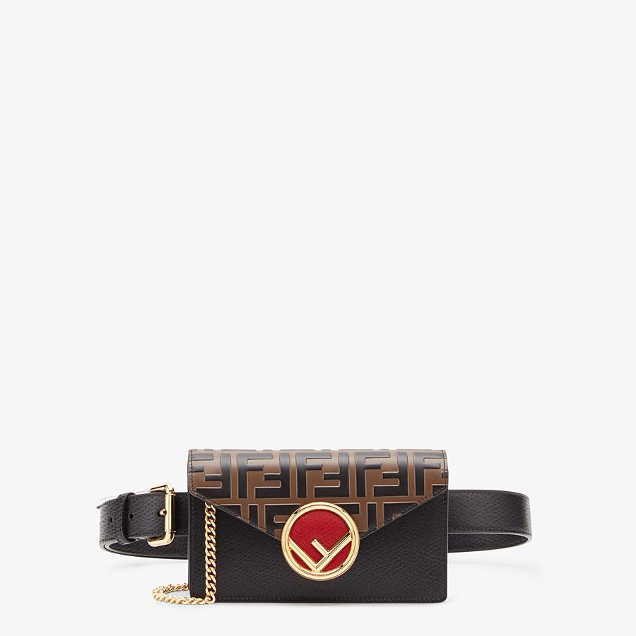 BELT BAG Multicolor leather belt bag