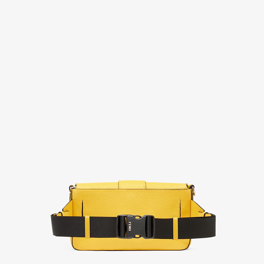 BAGUETTE Yellow leather bag