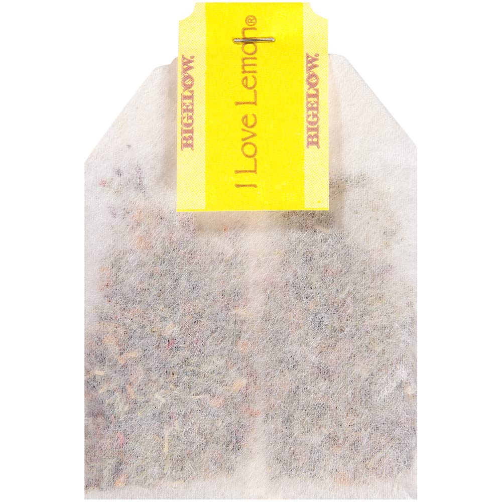 Bigelow Tea Lemon Ginger plus Probiotics Herbal Tea, Caffeine Free Tea with Lemon and Ginger, 18 Count Box (Pack of 6), 108 Total Tea Bags