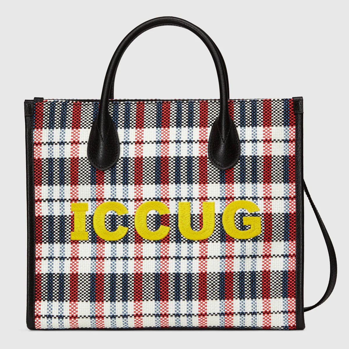 Small tote with ICCUG embroidery