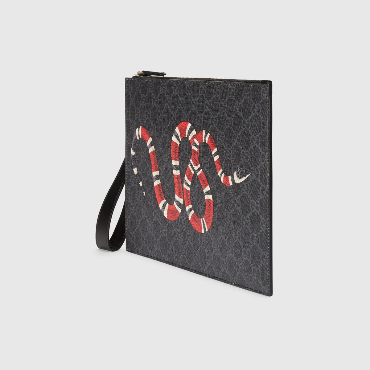 Gucci Bestiary pouch with Kingsnake