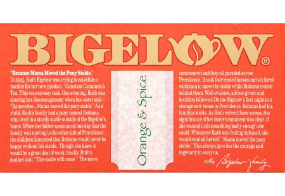 Bigelow Tea Lemon Ginger plus Probiotics Herbal Tea, Caffeine Free Tea with Lemon and Ginger, 18 Count Box (Pack of 6), 108 Total Tea Bags