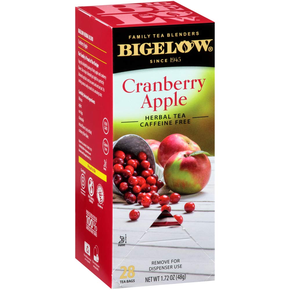 Bigelow Tea Lemon Ginger plus Probiotics Herbal Tea, Caffeine Free Tea with Lemon and Ginger, 18 Count Box (Pack of 6), 108 Total Tea Bags