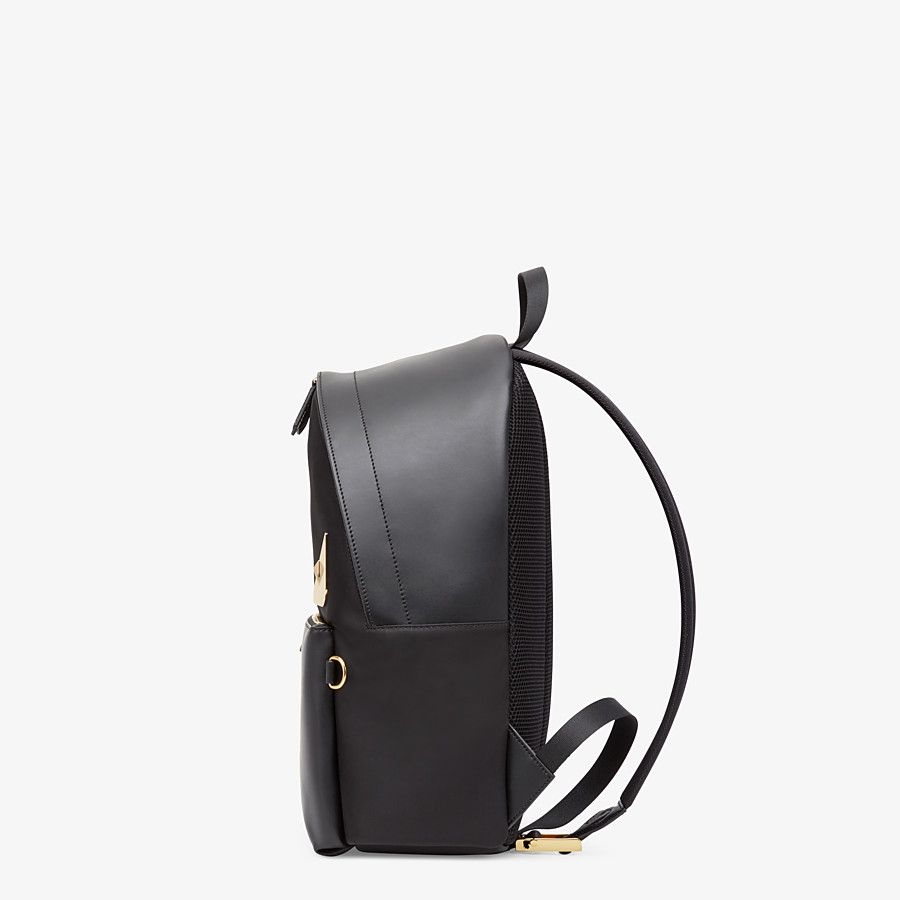 BACKPACK Black nylon backpack