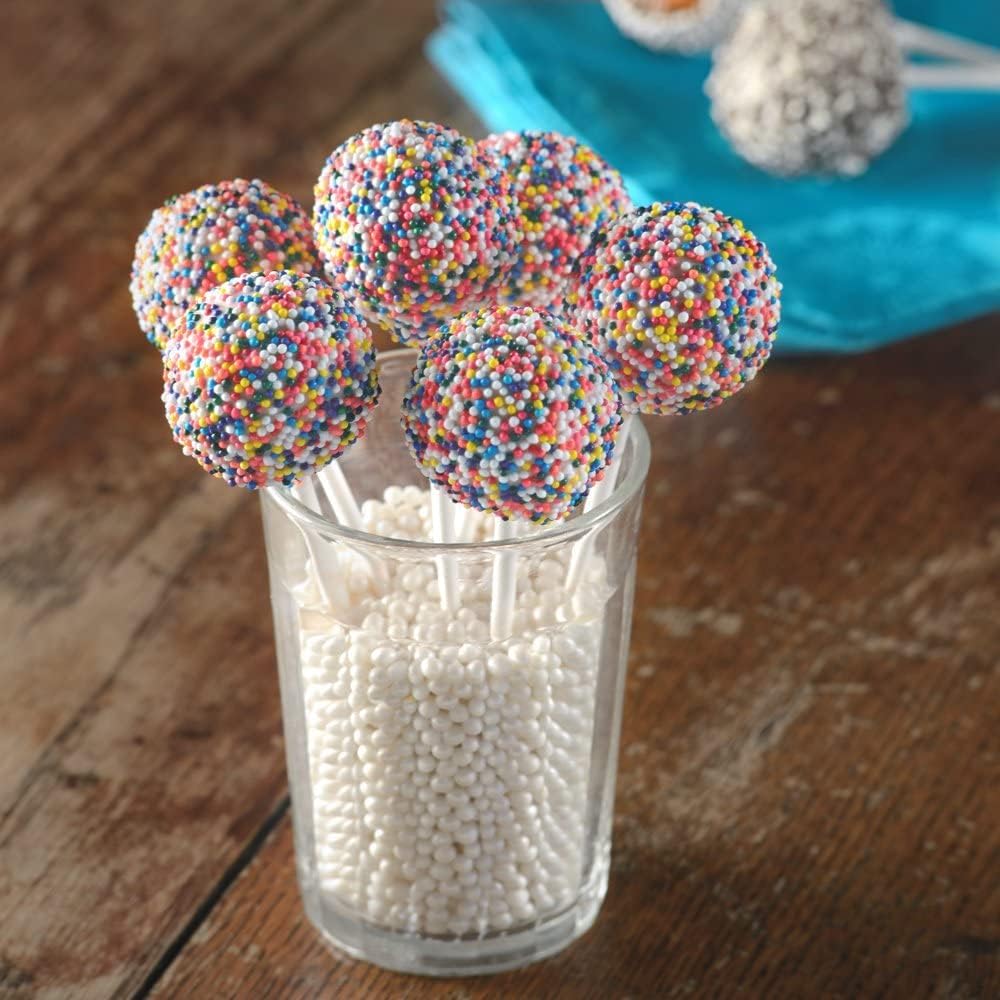 Babycakes Mini Cake Pop Maker by Select Brands - Easy-to-Use Cake Pop Machine - Cake Pop Recipes Included - Non-stick Coating, Non-skid Feet and Power Light - 9 Cake Pops