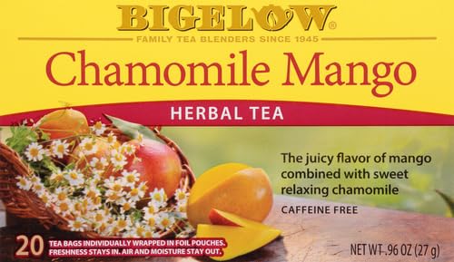 Bigelow Tea Lemon Ginger plus Probiotics Herbal Tea, Caffeine Free Tea with Lemon and Ginger, 18 Count Box (Pack of 6), 108 Total Tea Bags