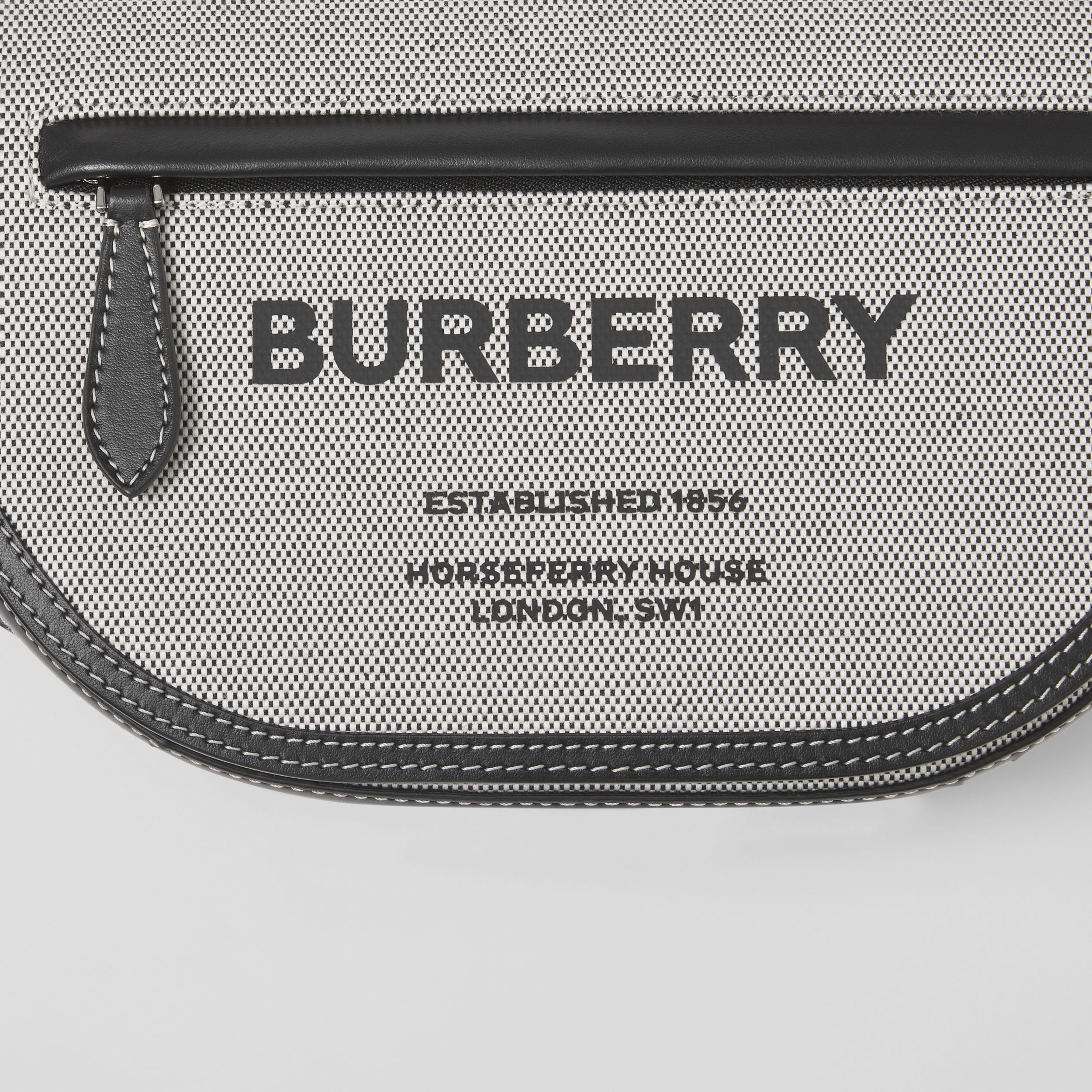 Small Horseferry Print Canvas Olympia Bum Bag