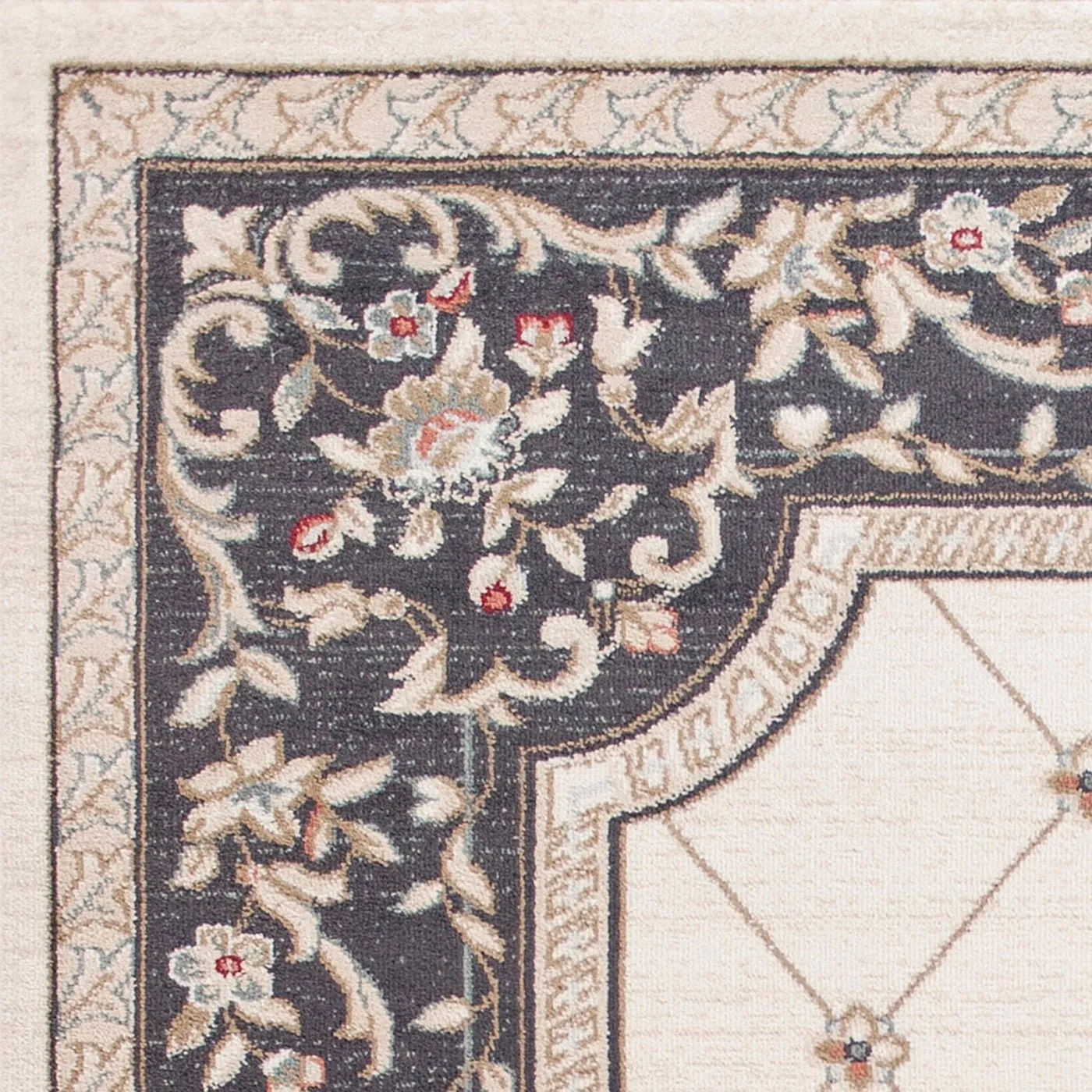 Avalon 5614 Ivory/Grey Courtyard Rug