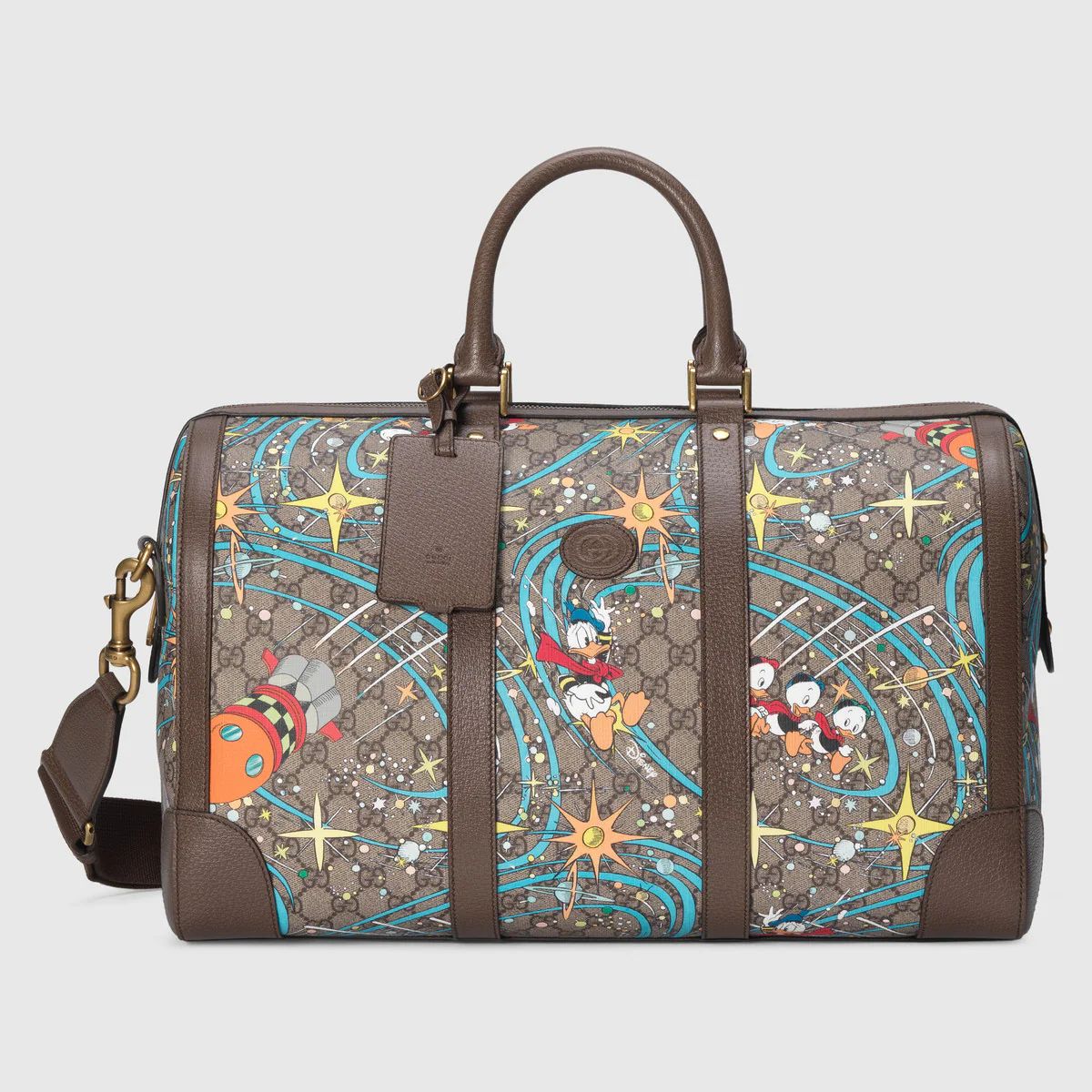 Disney x Gucci Donald Duck duffel bag