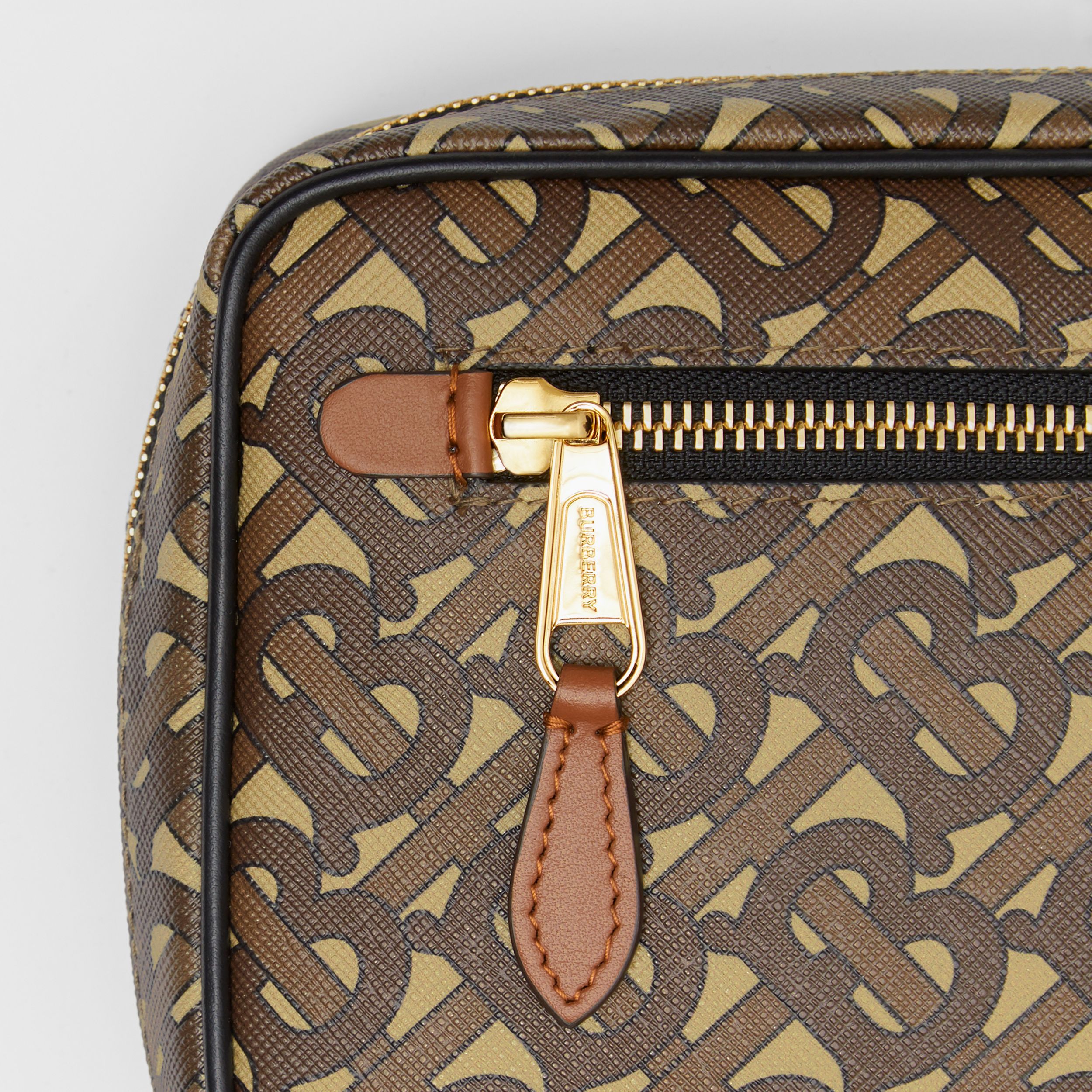 Monogram Print E-canvas Crossbody Bag