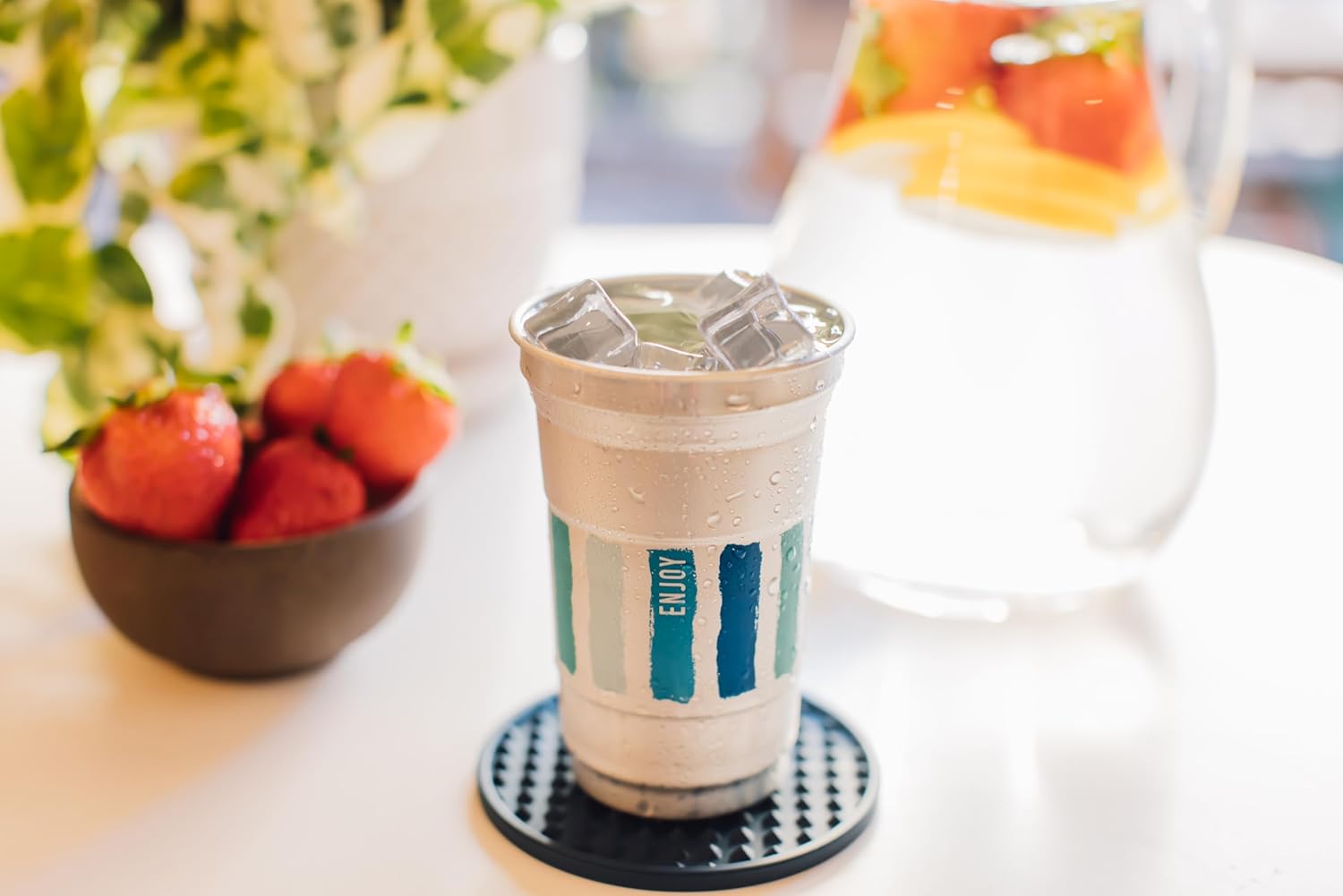 Ball Aluminum Cup Recyclable Party Cups, 20 oz. Cup, 30 Cups Per Pack