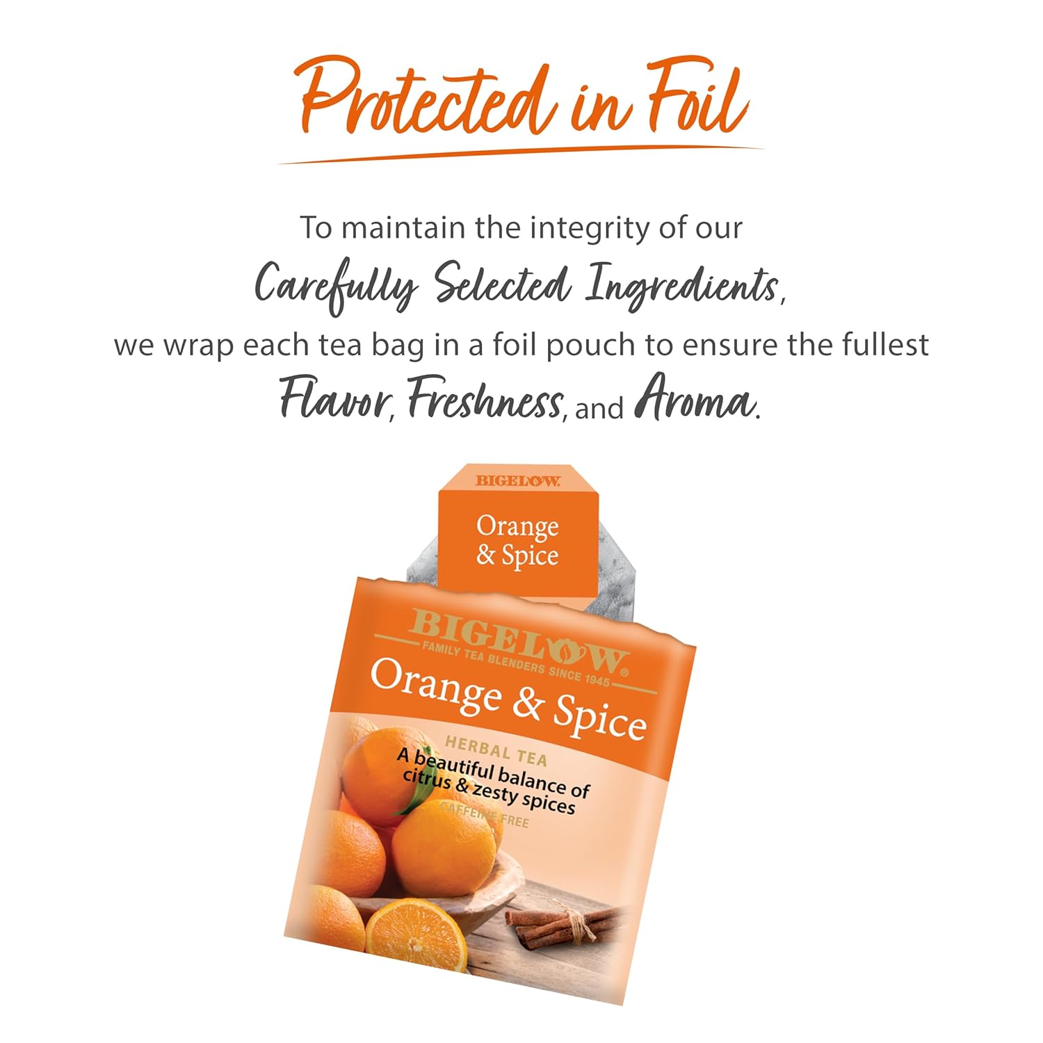 Bigelow Tea Lemon Ginger plus Probiotics Herbal Tea, Caffeine Free Tea with Lemon and Ginger, 18 Count Box (Pack of 6), 108 Total Tea Bags